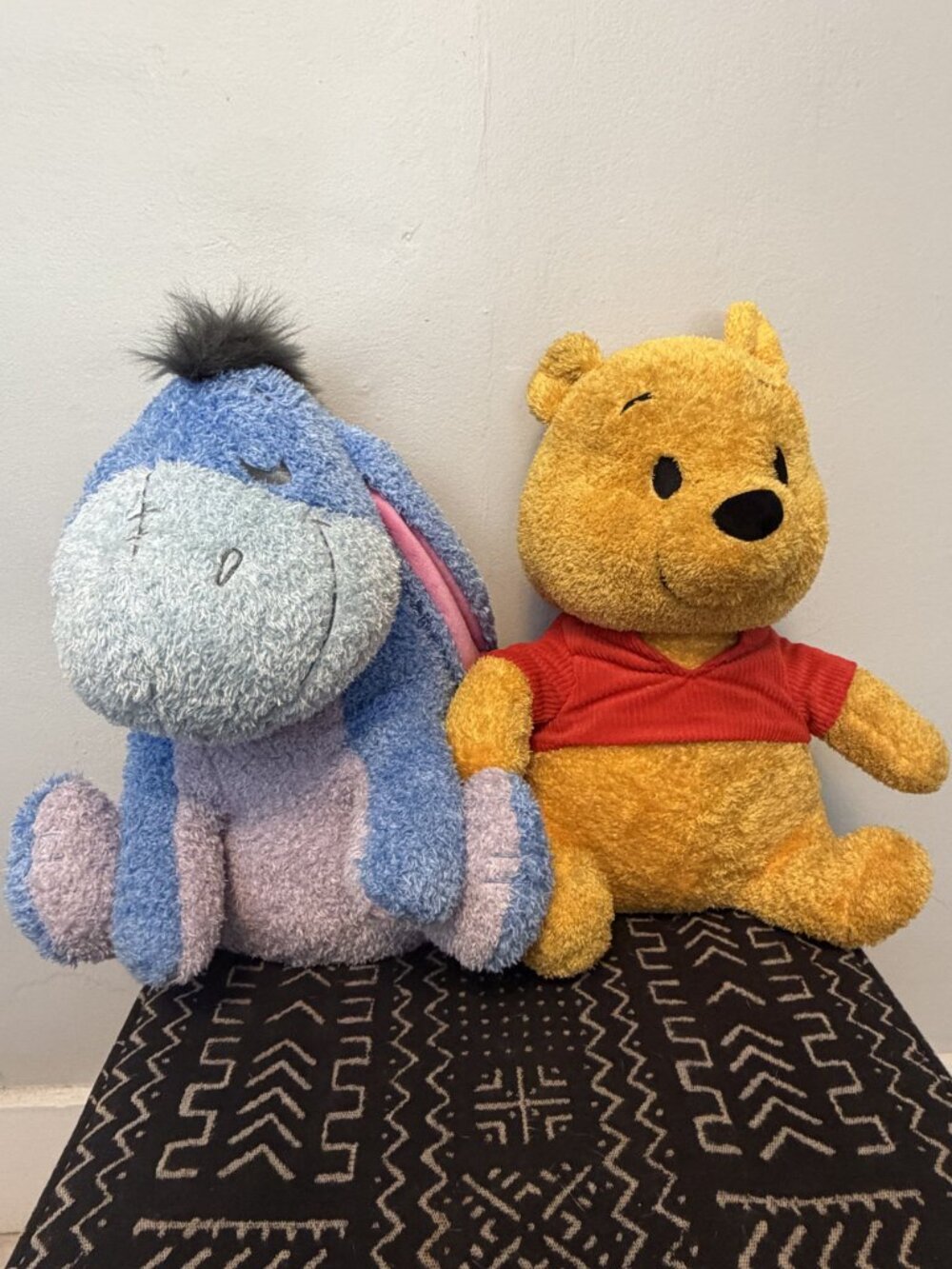 Disney Store Official Weighted Plush Set Winnie the Pooh Eeyore Sensory Comfort
